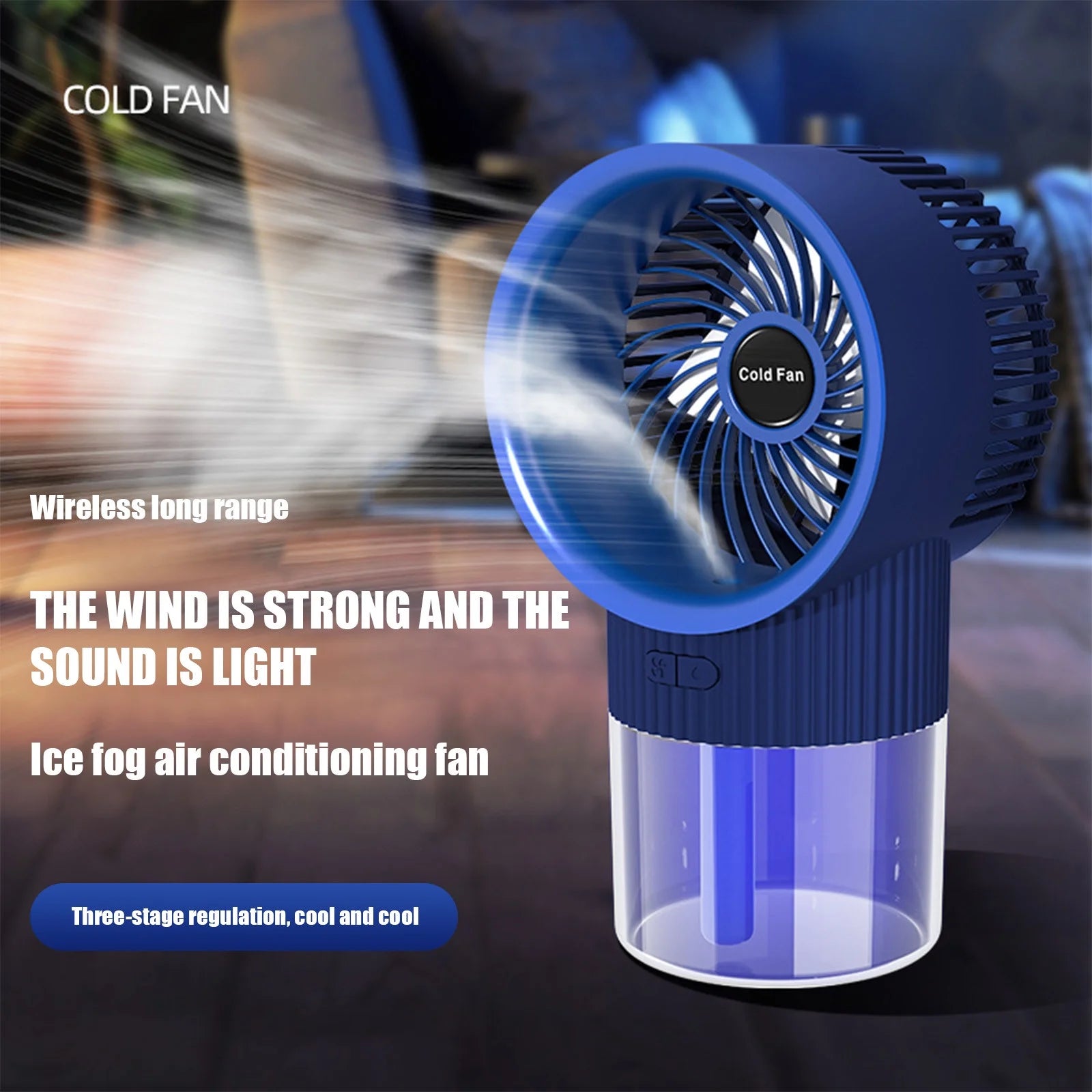 Portable Misting Spray Fan - Handheld Mini Fan with Water Mist for Outdoor Travel